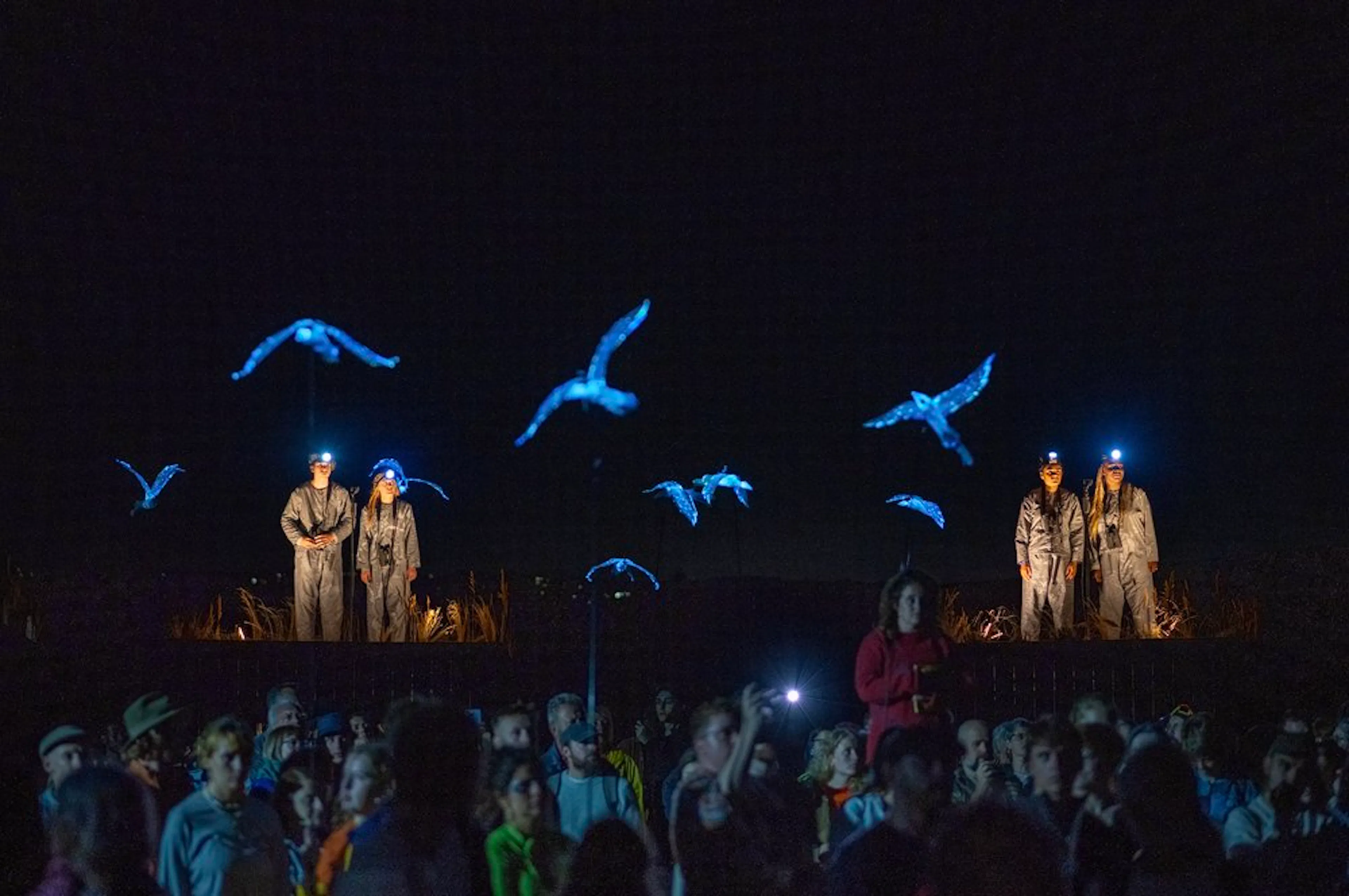 Theatre production of NEST at Leeds Year of Culture event