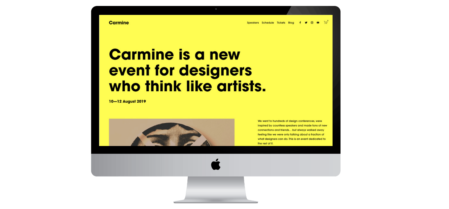 a computer screen with a yellow screen