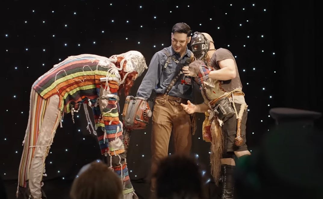 Northern Frights people in costumes