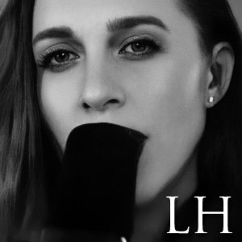 a person with a microphone