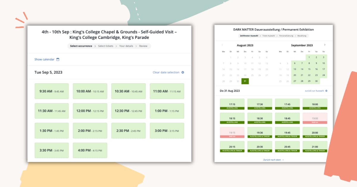 a screenshot of a calendar