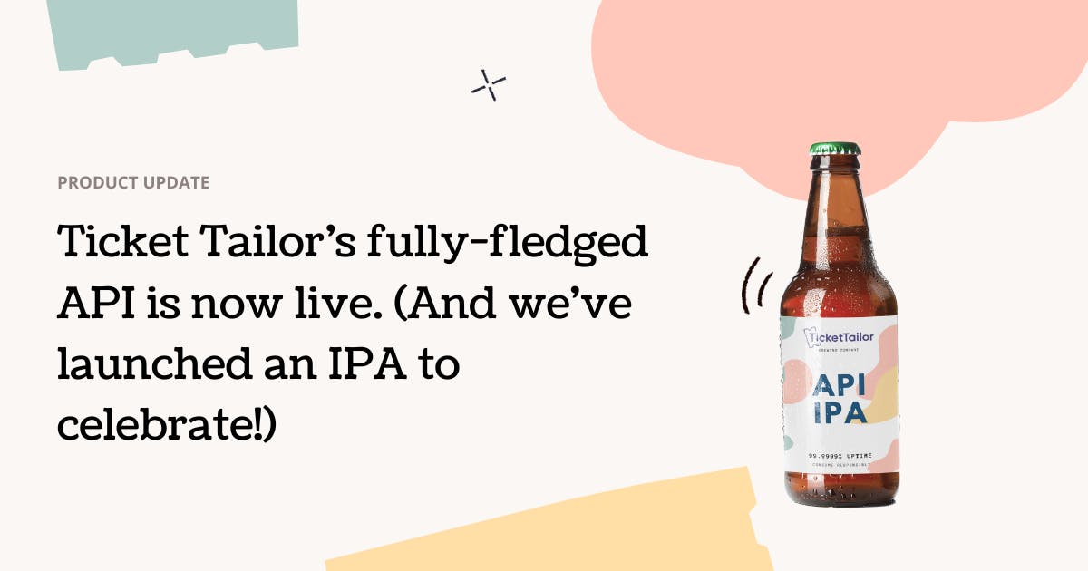 a bottle of beer with text overlay