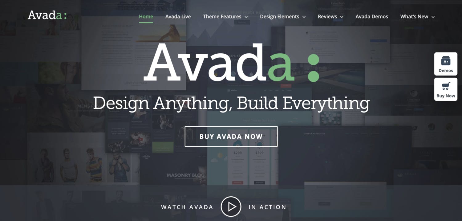 a screenshot of a website template