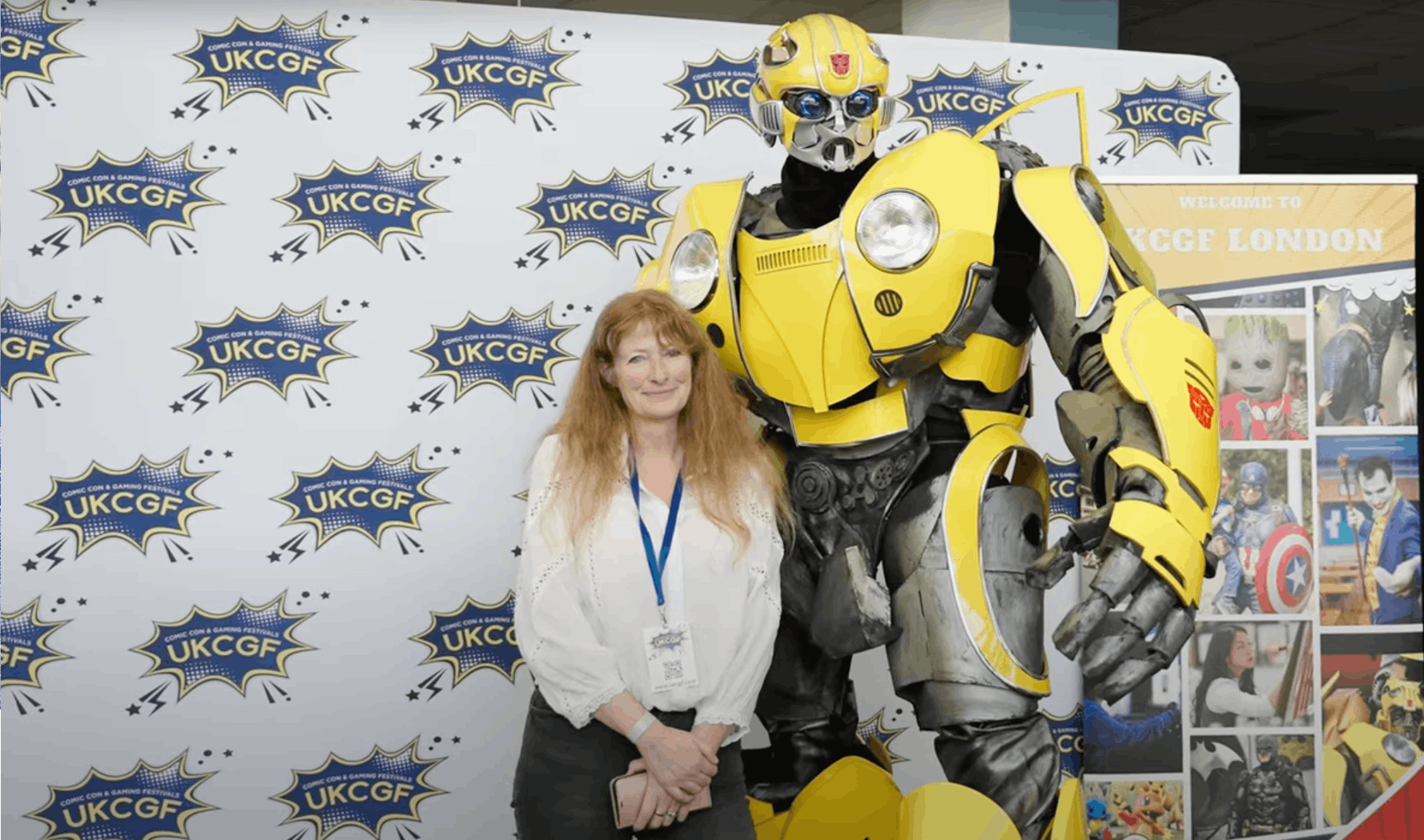 Lisa Clarke event creator with avengers