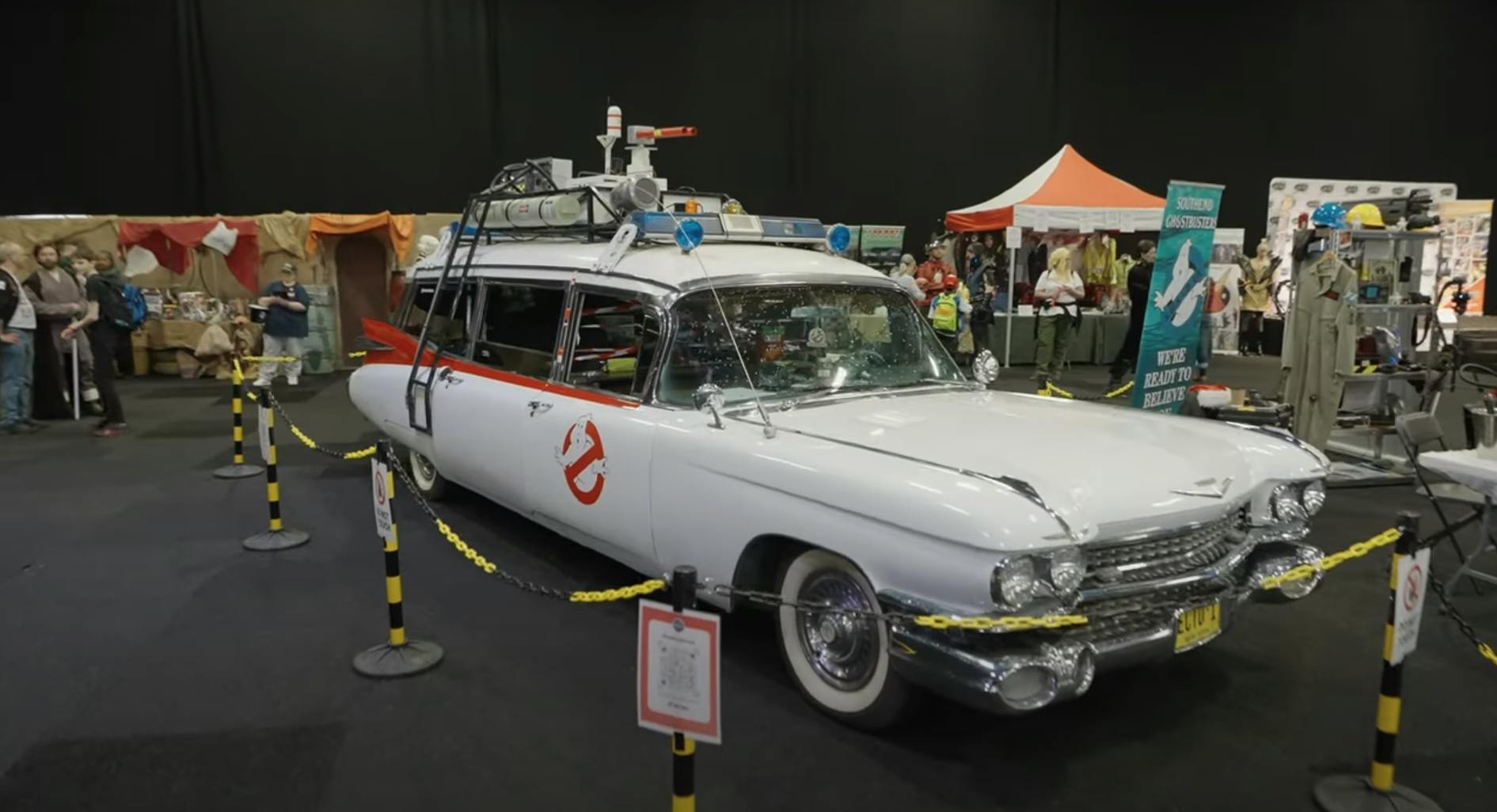 Ghostbusters car at UKCFG