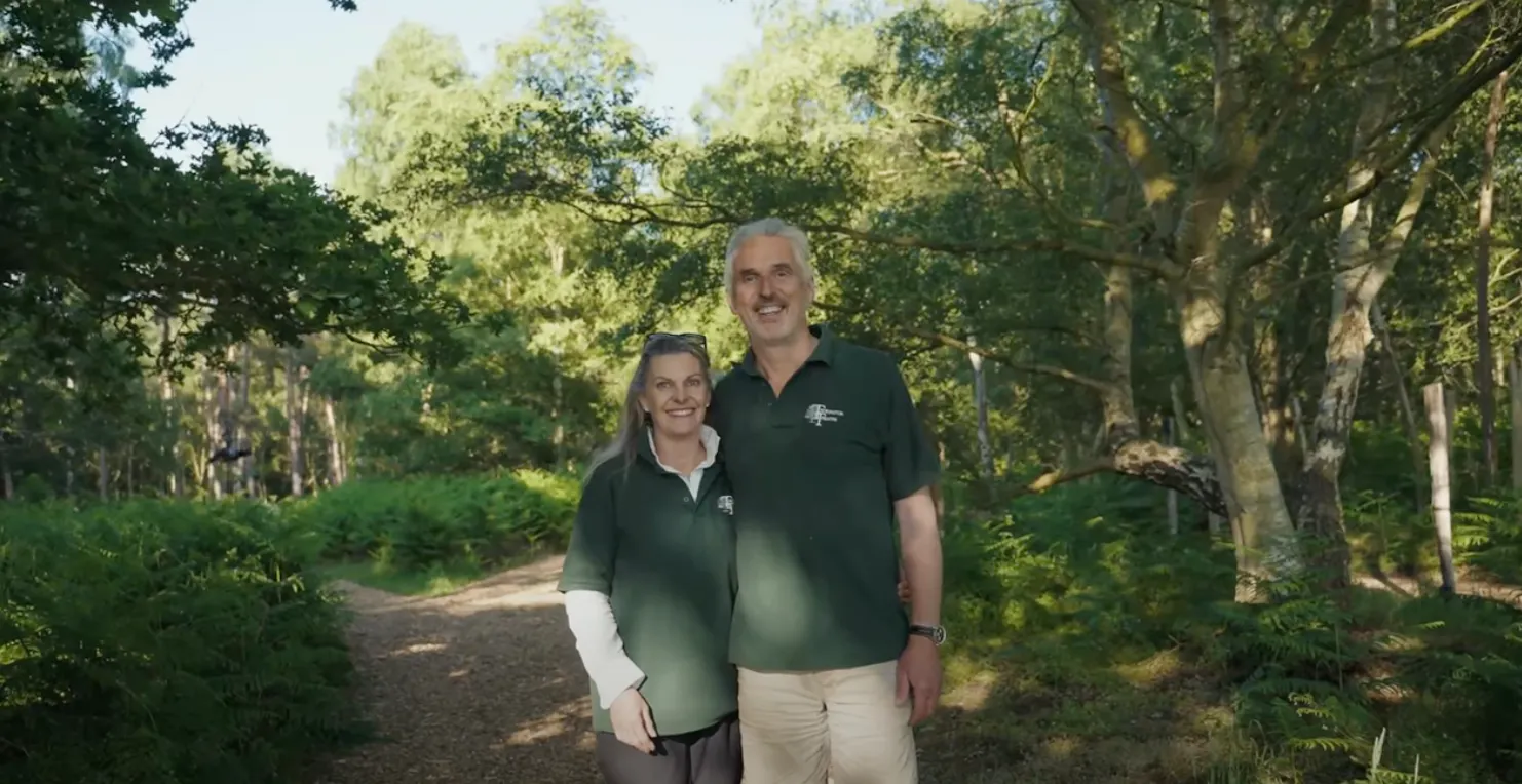 Lindy and her husband