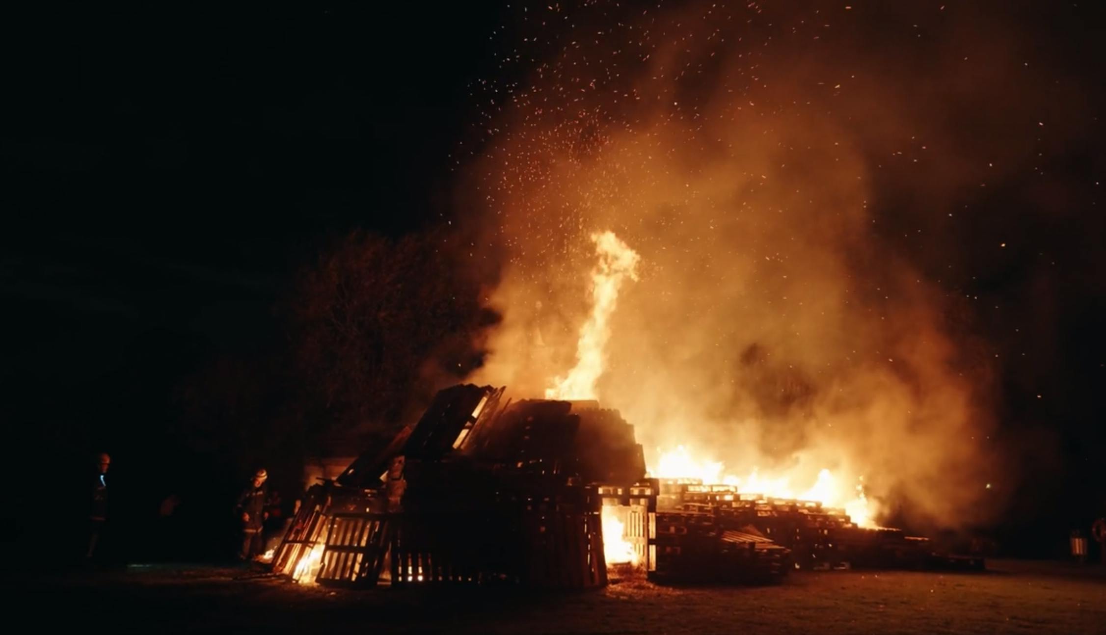 Bonfire at Billericay fireworks
