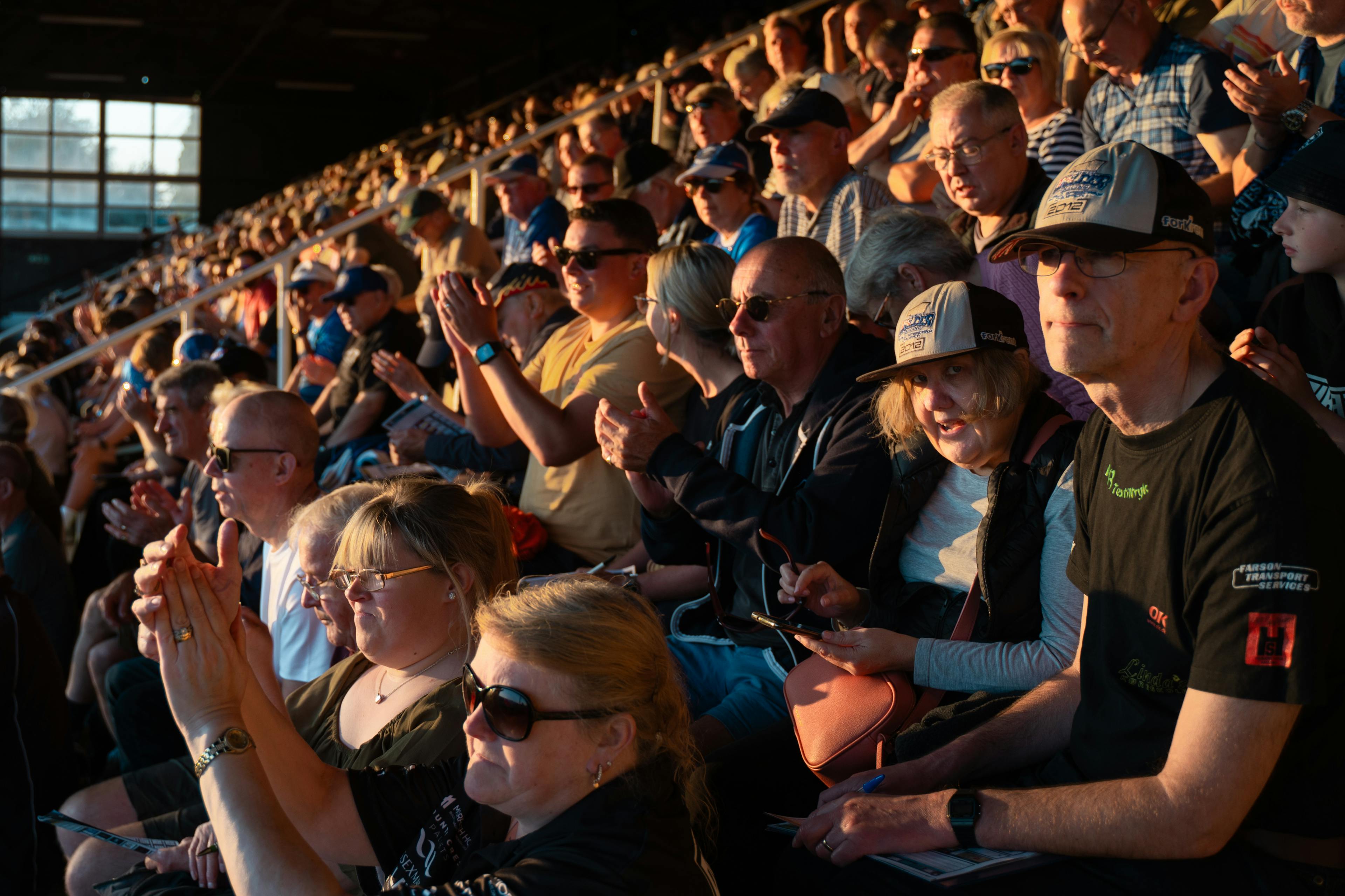 Crowd at Poole Speedway