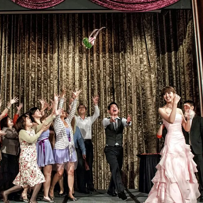 People performing at theatre show