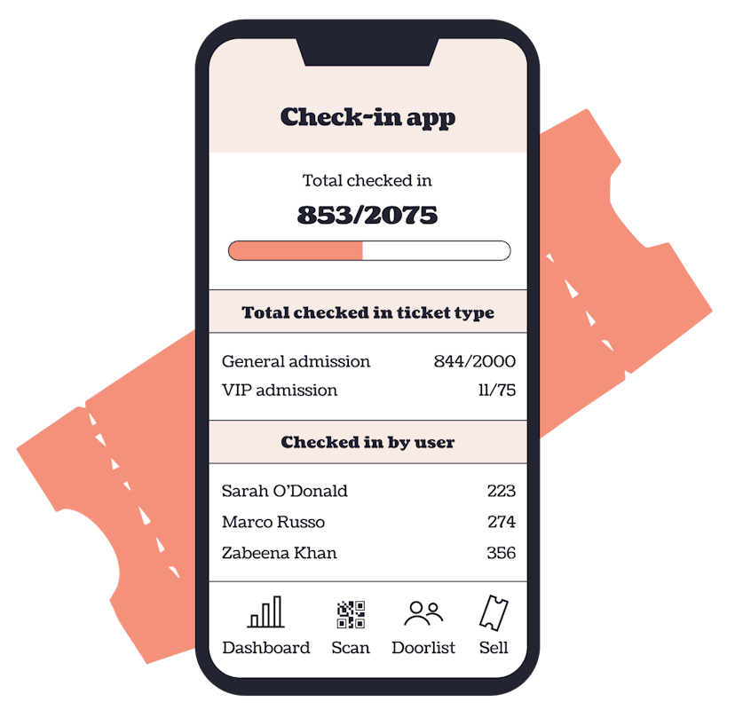 Ticket Tailor's free check in app | Ticket Tailor