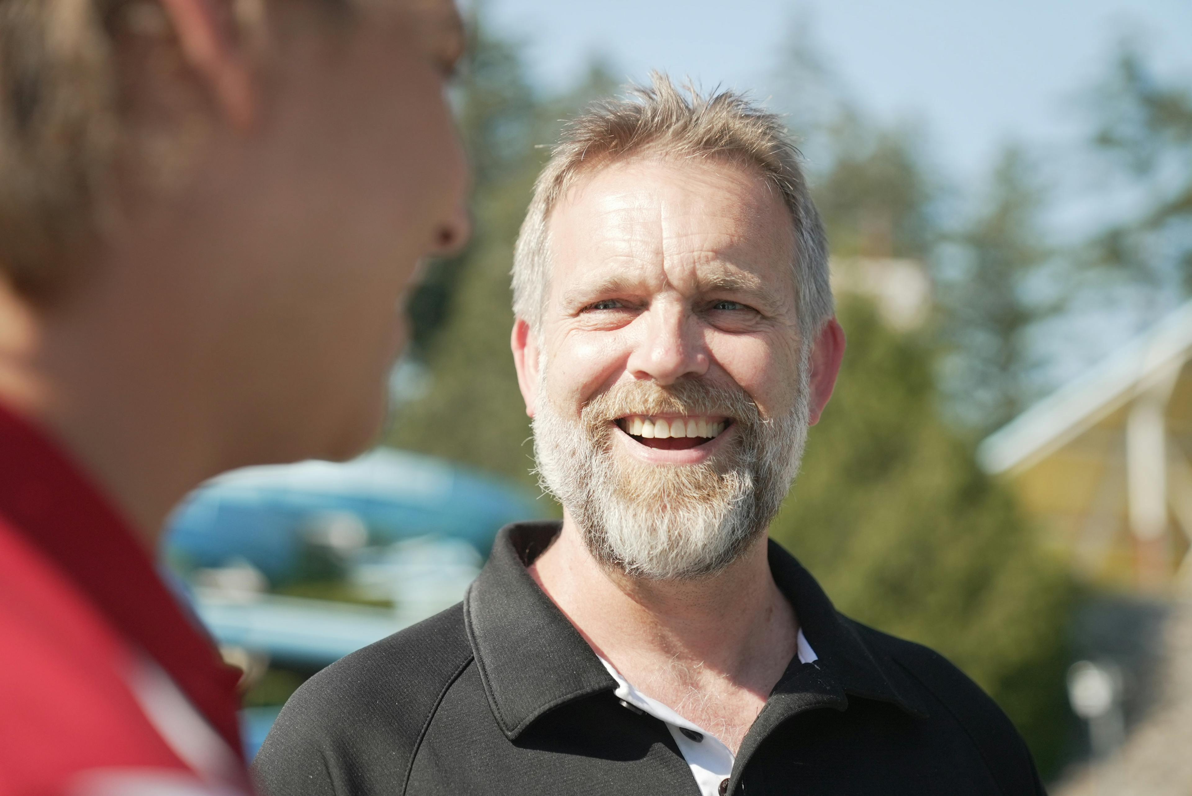 Cultus Lake Waterpark Andrew Smiling