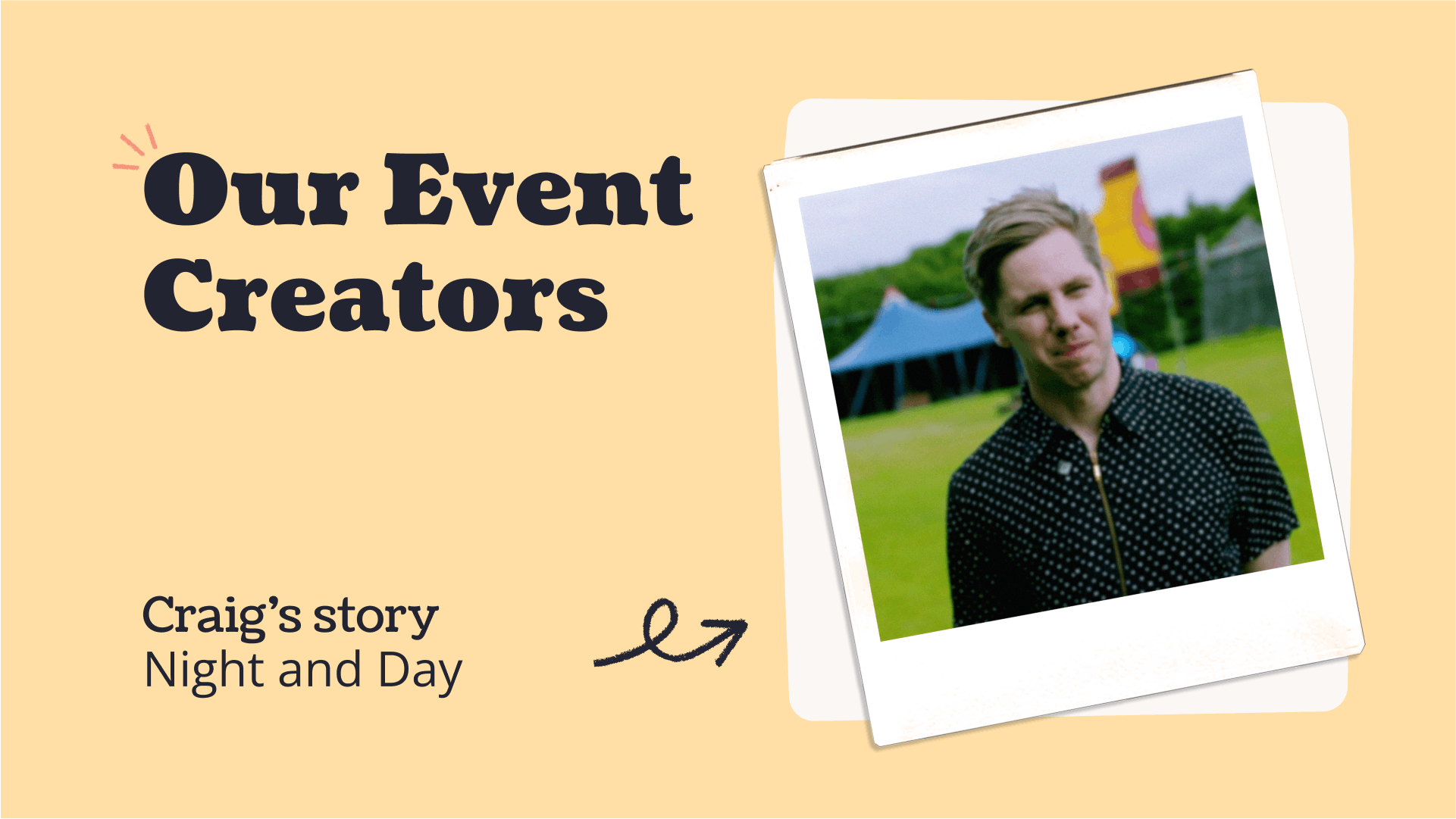 Craig Hughes co-founder of night and day festival