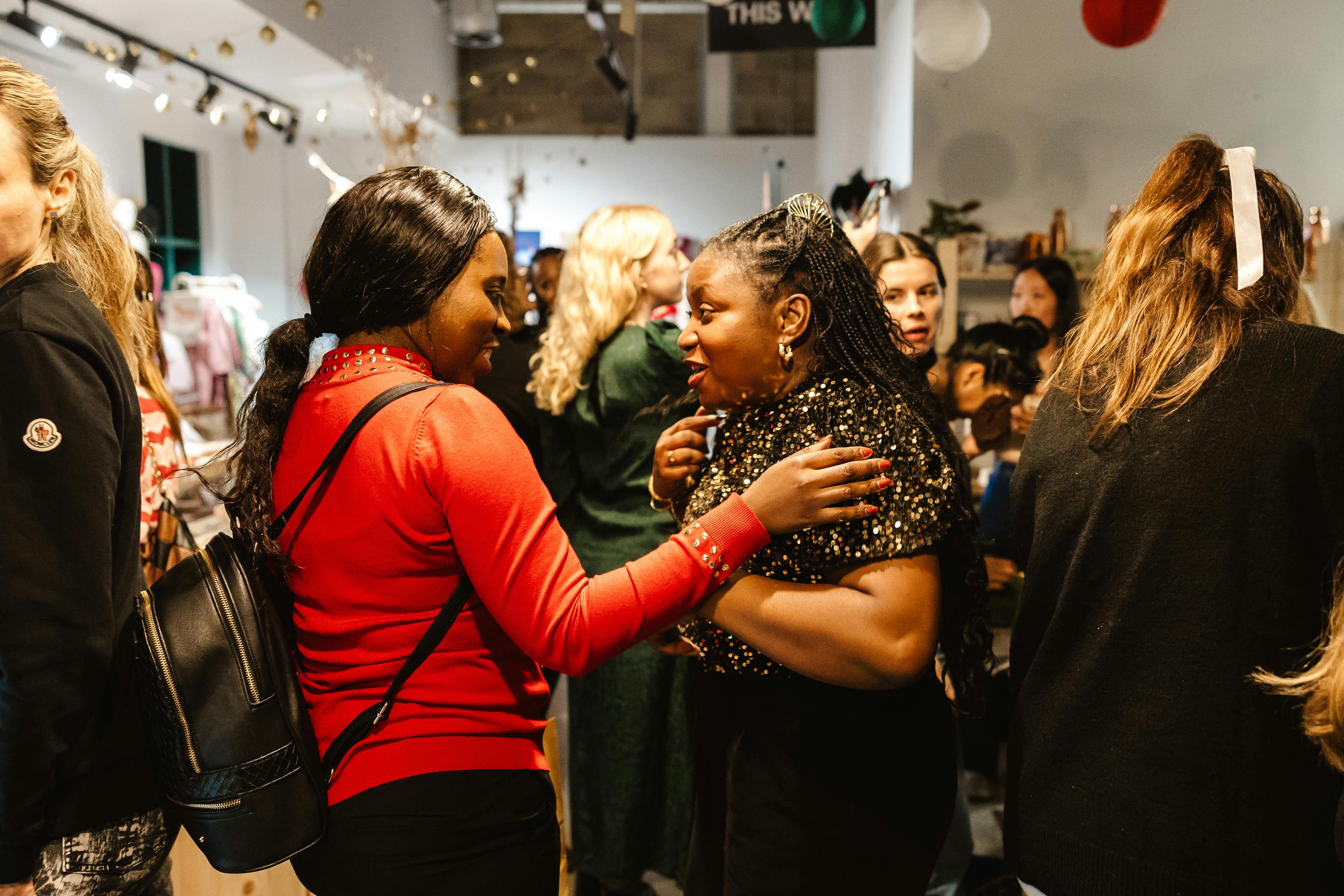 Lou wildflowers of London, greeting guest