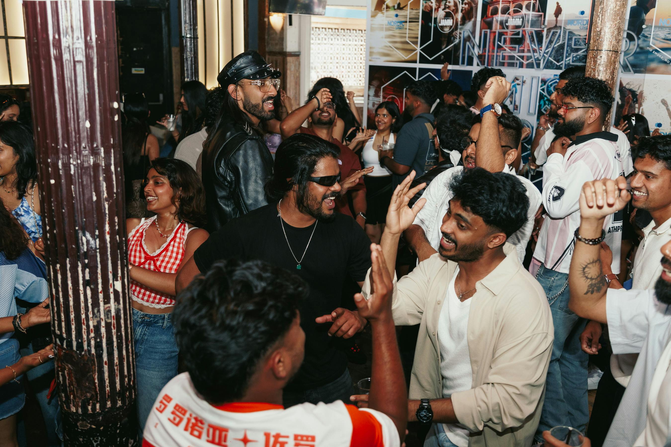 Partying at Mallu Brunch