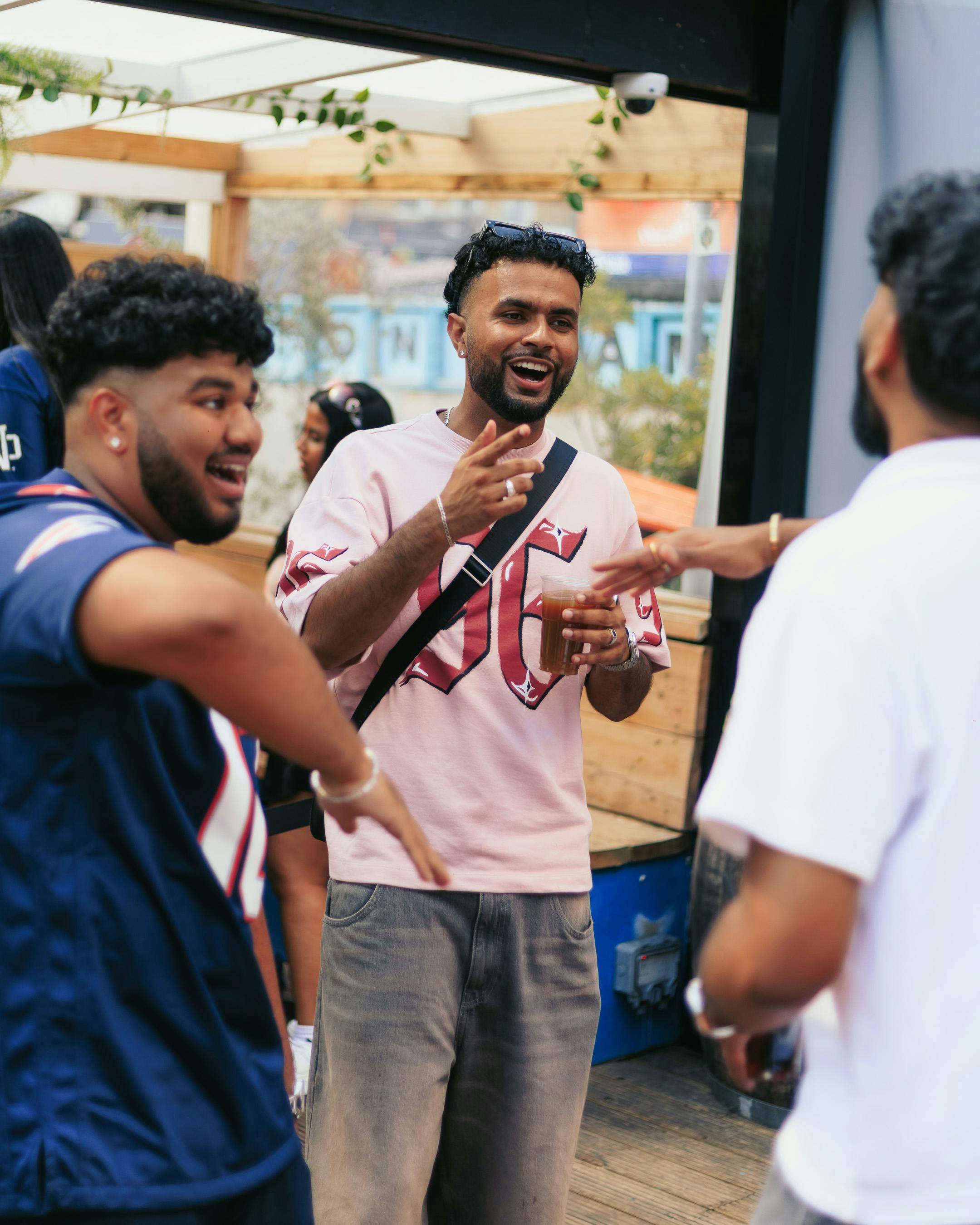 Emil welcoming guests to Mallu Brunch