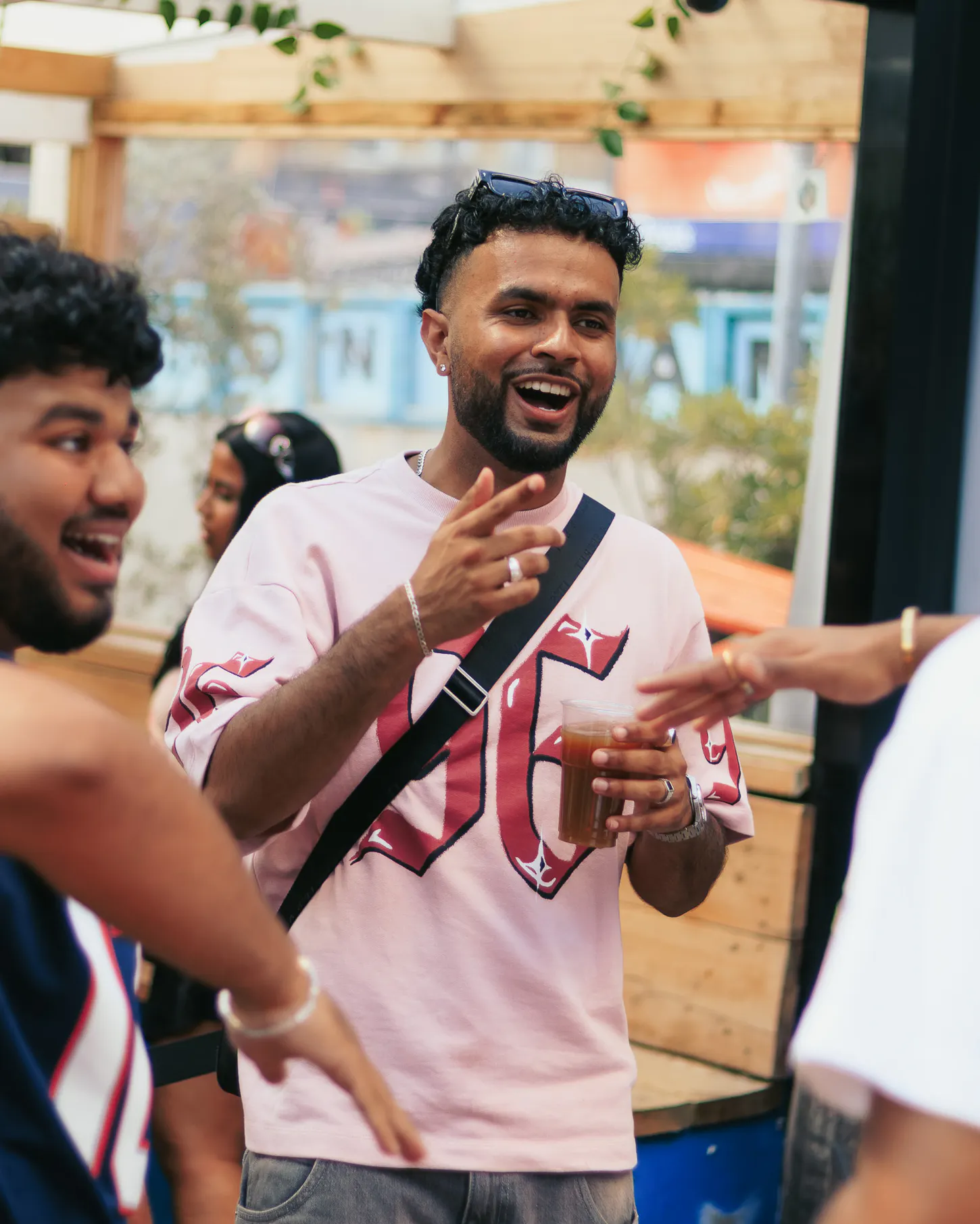 Emil welcoming guests to Mallu Brunch