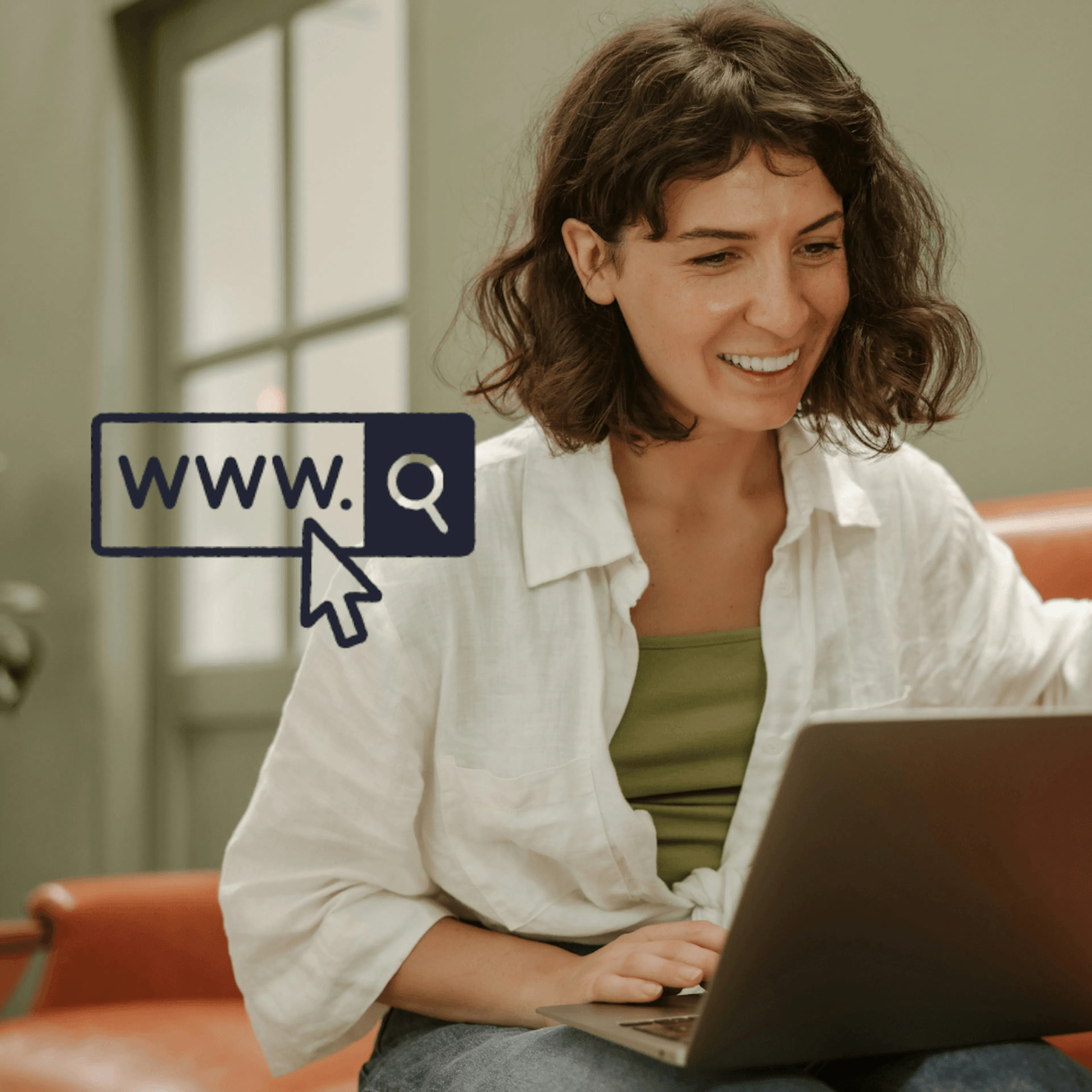 woman on laptop
